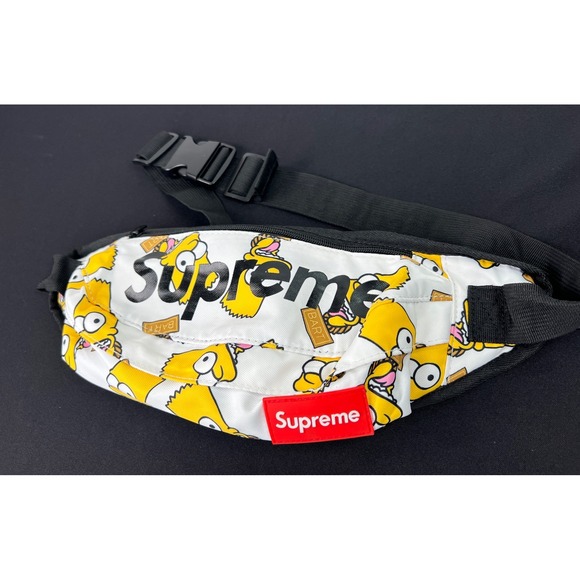 Supreme Crossbody Bag Unisex Simpsons Fanny Pack Adjustable Bart Simpson - Picture 4 of 16